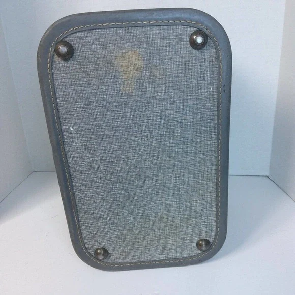 Vintage HORN Rice Stix St Louis Train Case No Key HTF luggage carry on lined - Picture 7 of 12